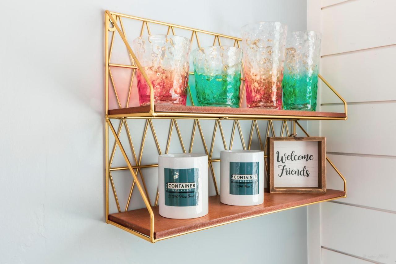 The Container Retreat @ 290 Wine Trail #1 Escape To Hye, Tx Villa Eksteriør bilde