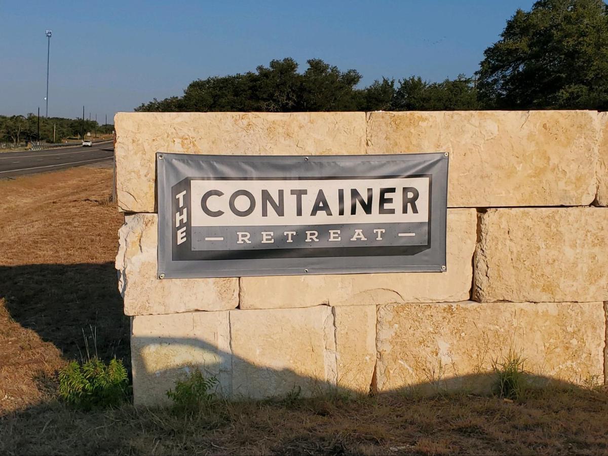 The Container Retreat @ 290 Wine Trail #1 Escape To Hye, Tx Villa Eksteriør bilde