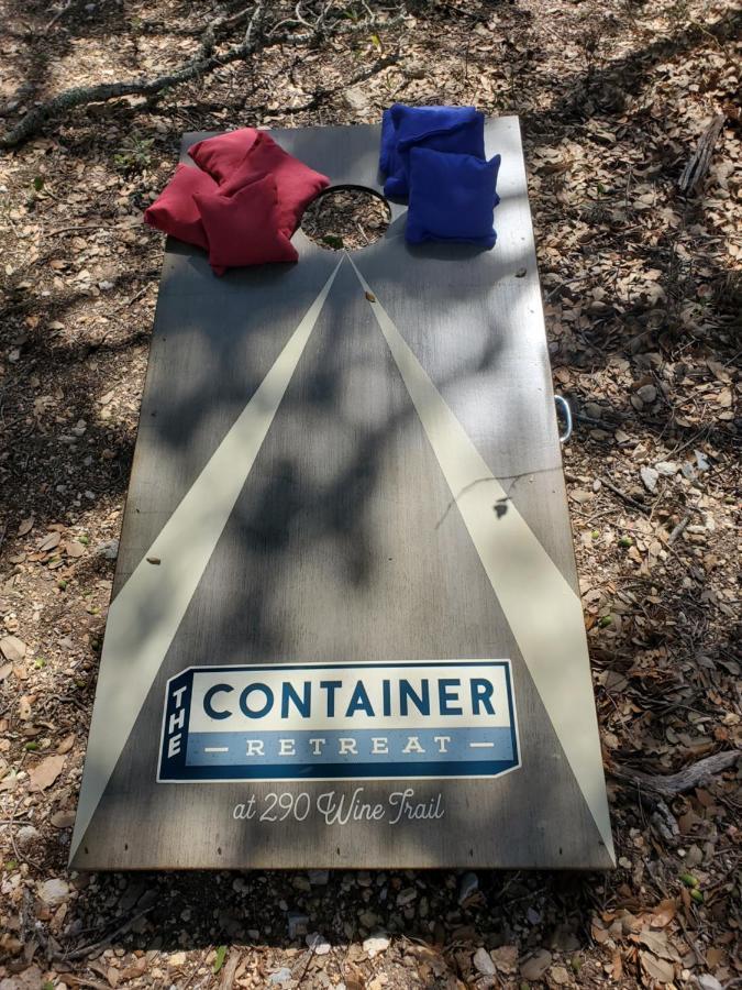 The Container Retreat @ 290 Wine Trail #1 Escape To Hye, Tx Villa Eksteriør bilde